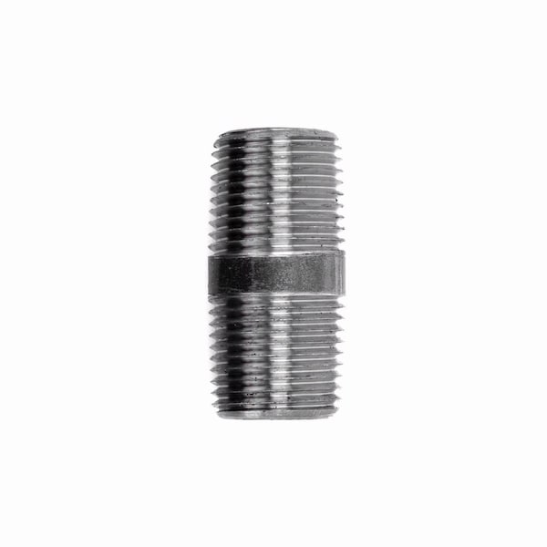 Ace Trading - Nipple STZ Industries 1/4 in. MIP each X 1/4 in. D MIP Black Steel 1-1/2 in. L Nipple 308UP14X112 - main